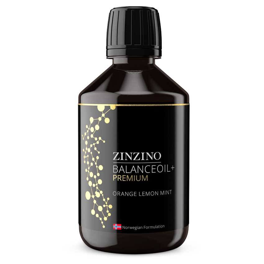 ZinZino BalanceOil+ Premium, 300 ml с полифенолами Omega Balance