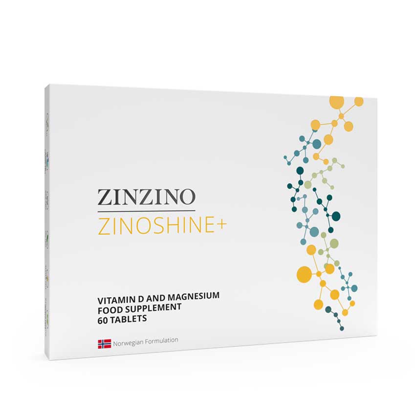 ZinZino ZINOSHINE+ с витамином D3 и магнием широкого спектра действия
