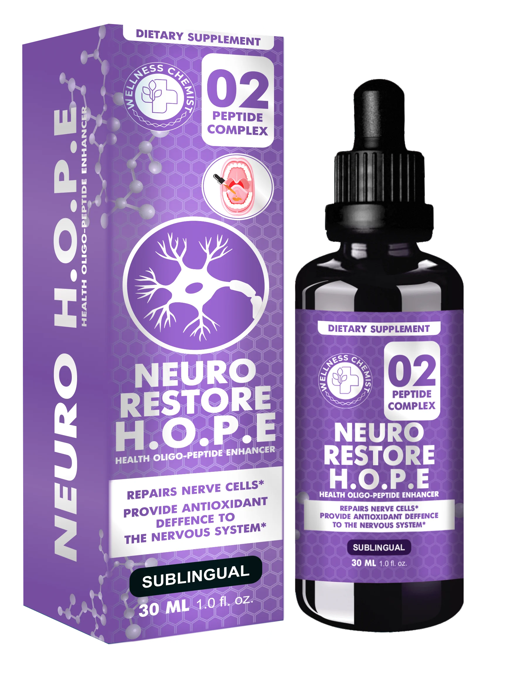 H.O.P.E. Neuro Restore пептидный комплекс №2 для омоложения и восстановления нервной системы