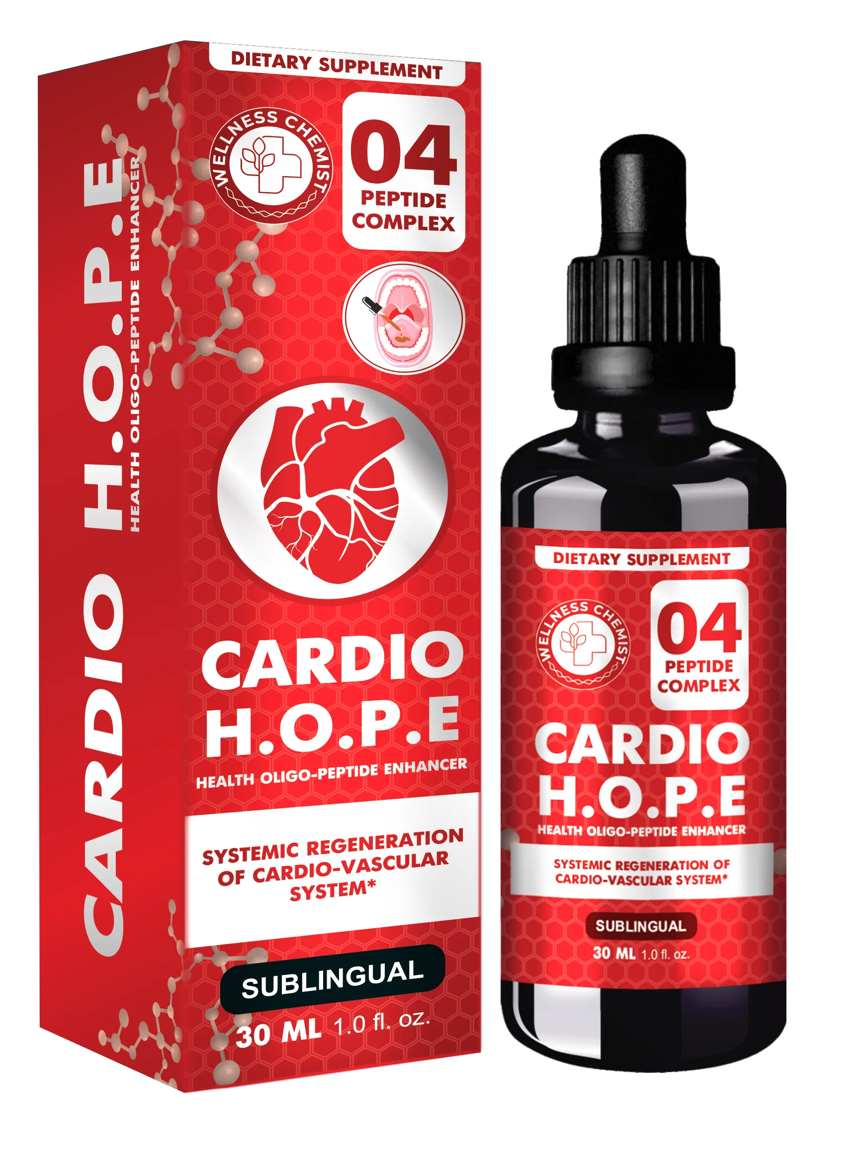 H.O.P.E. Cardio пептидный комплекс №4 для сердечно-сосудистой системы